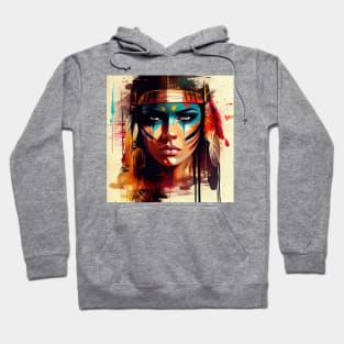 Powerful Egyptian Warrior Woman #3 Hoodie